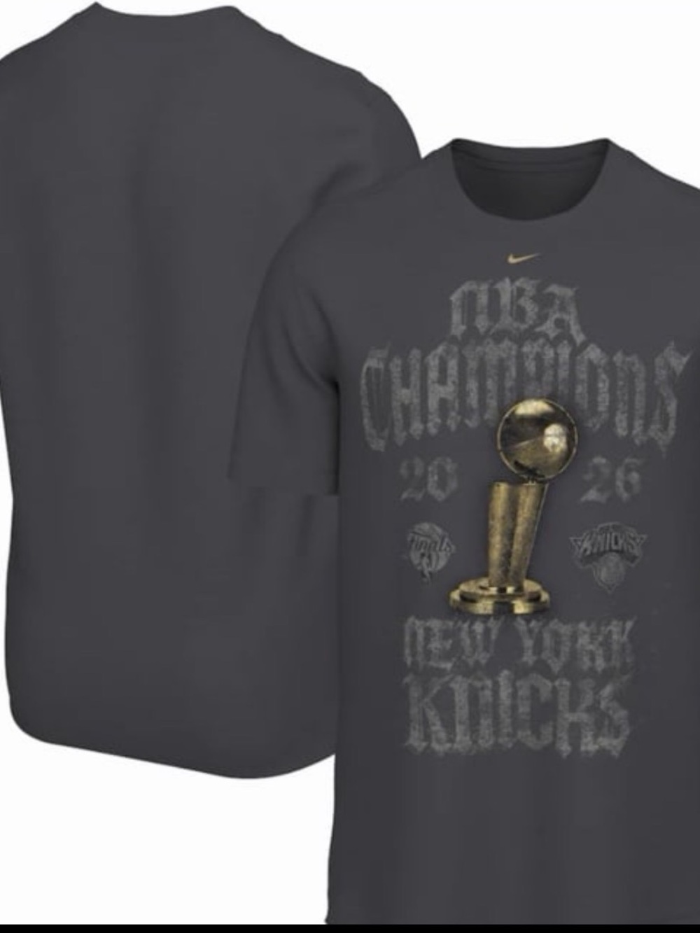 IN HAND New York Knicks Nike 2026 NBA Finals Champions Authentic Locker Room